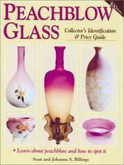 Peachblow glass by Sean Billings, Johanna S. Billings