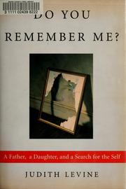 Cover of: Do You Remember Me? by Judith Levine
