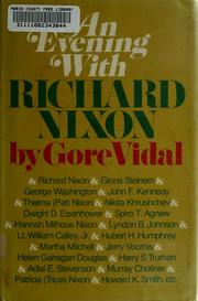 Cover of: An evening with Richard Nixon | Gore Vidal