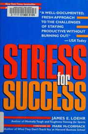 Cover of: Stress for success