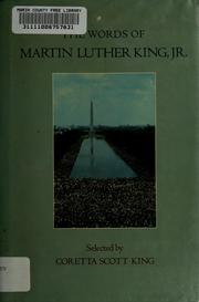 Cover of: The words of Martin Luther King, Jr. by Martin Luther King Jr.