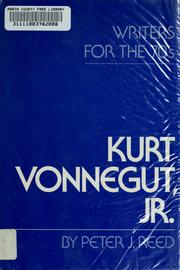 Cover of: Kurt Vonnegut, Jr