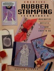 Cover of: Creative rubber stamping techniques