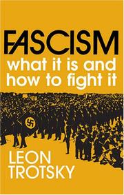 Cover of: Fascism by Leon Trotsky