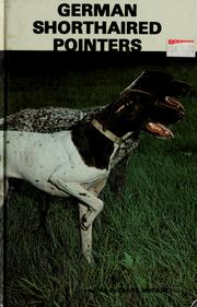 Cover of: German Shorthaired Pointers