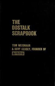 Cover of: The DOStalk scrapbook by Tom Weishaar