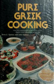 Cover of: Pure Greek cooking
