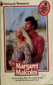 Cover of: The third anthology of 3 Harlequin romances by Margaret Malcolm by Margaret Malcolm