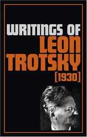 Cover of: Writings of Leon Trotsky by Leon Trotsky