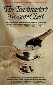 Cover of: The toastmaster's treasure chest