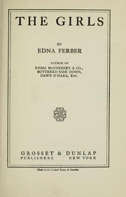 Cover of: The girls by Edna Ferber