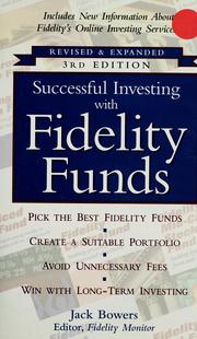 Cover of: Successful investing with Fidelity Funds