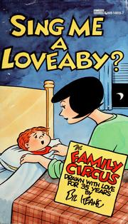 Cover of: Sing Me A Loveaby?