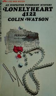Cover of: Lonelyheart 4122 | Colin Watson