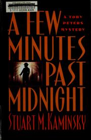 Cover of: A few minutes past midnight: a Toby Peters mystery
