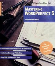 Cover of: Mastering WordPerfect 5
