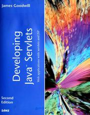 Cover of: Developing Java servlets