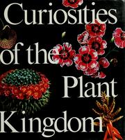 Cover of: Curiosities of the plant kingdom