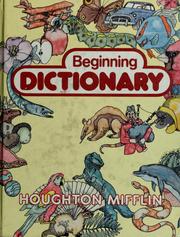 Cover of: Beginning dictionary.