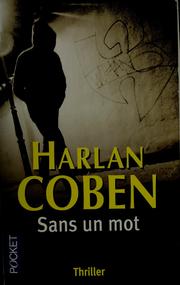 Cover of: Sans un mot by Harlan Coben