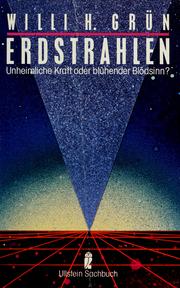 Cover of: Erdstrahlen by Willi H. Grün
