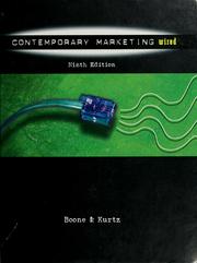Cover of: Contemporary marketing by Louis E. Boone