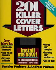 Cover of: 201 killer cover letters by Sandra Podesta