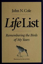 Cover of: Life list: remembering the birds of my years