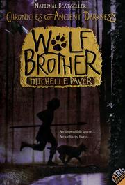 Cover of: Wolf brother (Chronicles of Ancient Darkness #1)