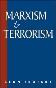 Cover of: Marxism & terrorism