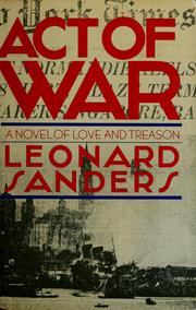 Act of war by Leonard Sanders