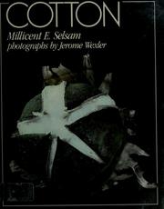 Cover of: Cotton by Millicent E. Selsam