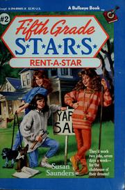 Cover of: Rent-a-Star by Susan Saunders