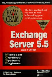 Cover of: Microsoft certified systems engineer.