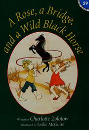 Cover of: A Rose, a Bridge, and a Wild Black Horse (Hop Book # 29) by Charlotte Zolotow