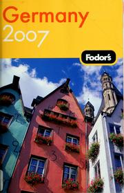 Cover of: Fodor's 07 Germany by Mary Beth Bohman