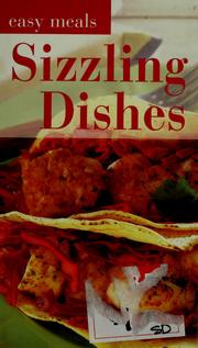 Front cover of Sizzling dishes by Unknown