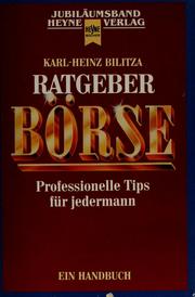 Cover of: Ratgeber Börse by Karl-Heinz Bilitza