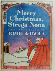 Cover of: Merry Christmas, Strega Nona by Jean Little