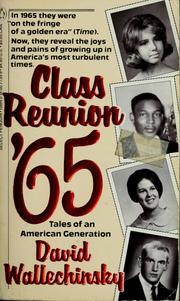 Cover of: Class reunion '65 by David Wallechinsky