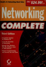 Cover of: Networking complete by 