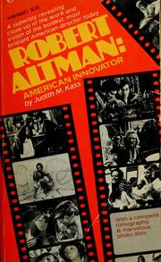 Robert Altman by Judith M. Kass