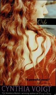 Cover of: Orfe