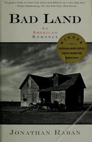 Bad land by Jonathan Raban