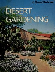 Cover of: Desert gardening