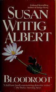 Cover of: Bloodroot by Susan Wittig Albert