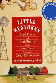 Cover of: Little Heathens by Mildred Armstrong Kalish