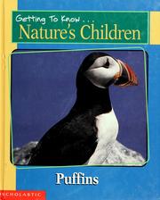 Cover of: Puffins by Elizabeth MacLeod