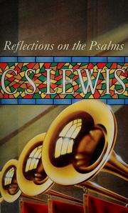 Cover of: Reflections on the Psalms
