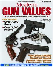 Cover of: The Gun Digest Book of Modern Gun Values: For Modern Arms Made from 1900 to Present (Gun Digest Book of Modern Gun Values)